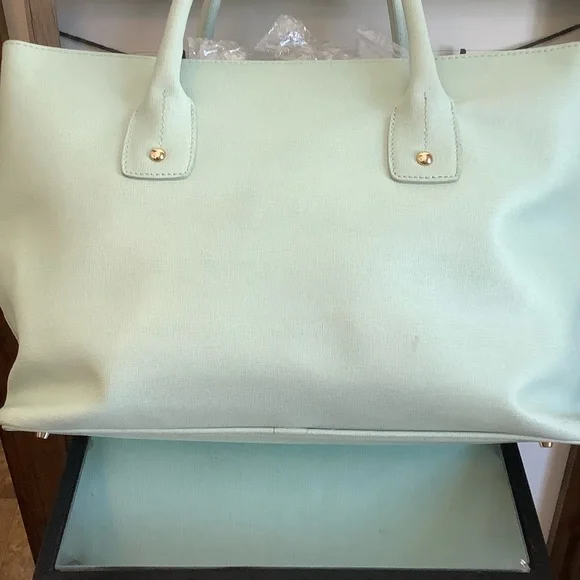 Furla Light Green Tote Bag - Picture 4 of 15